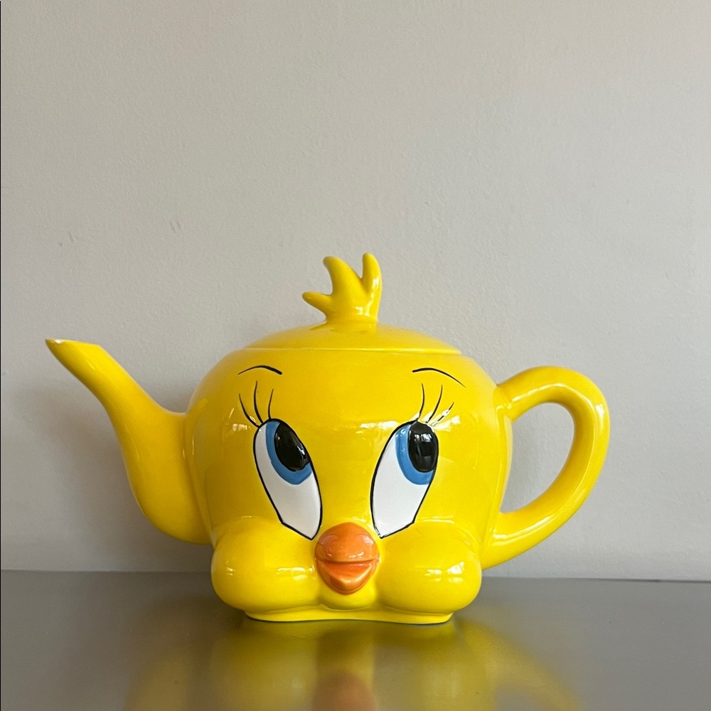 Yellow Tweety Bird Teapot